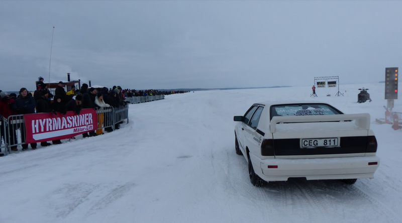 Illustration for article titled Sweden's 'Speed Weekend On Ice' Is Where Sanity Goes To Die And Axles Go To Break